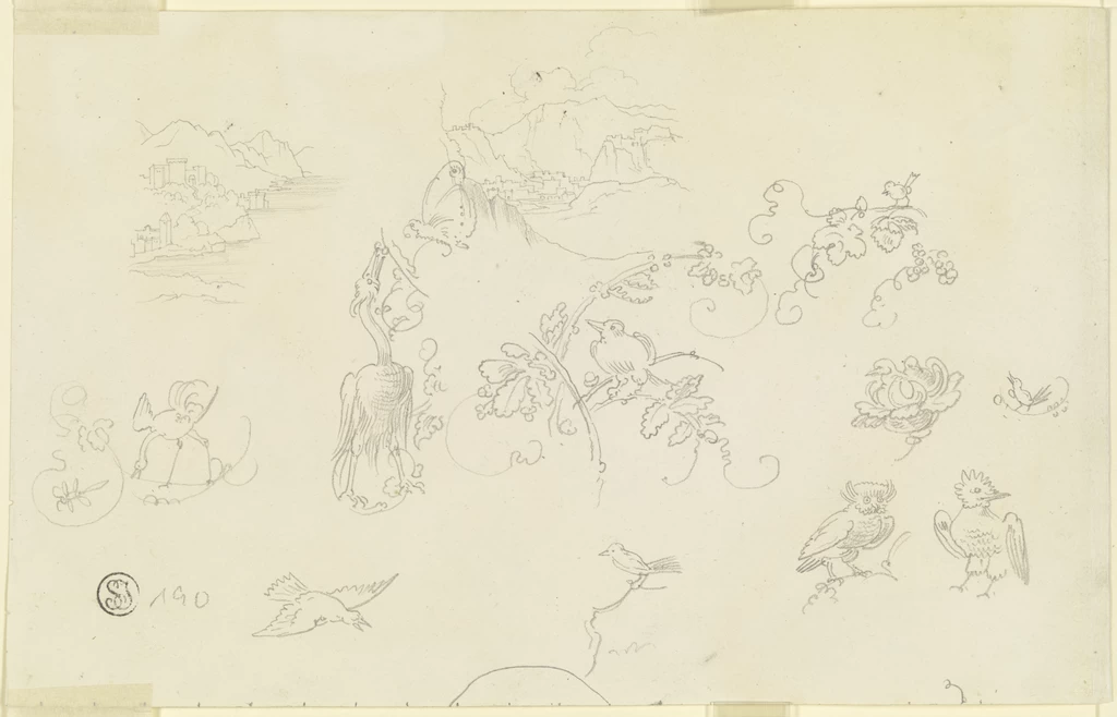 Carl Philipp Fohr - Viticci con animali, Städelsches Kunstinstitut und Städtische Galerie